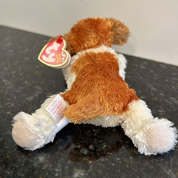 Ty Beanie Baby Sampson St Bernard dog. Size 8”. With Ear Tag. Puppy - Picture 4 of 9